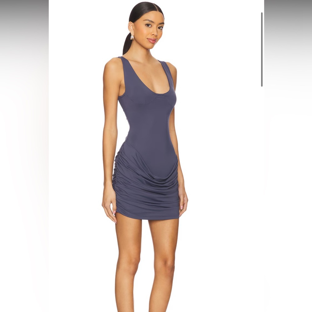 REVOLVE Deep Purple Mini Dress - Picture 3 of 5